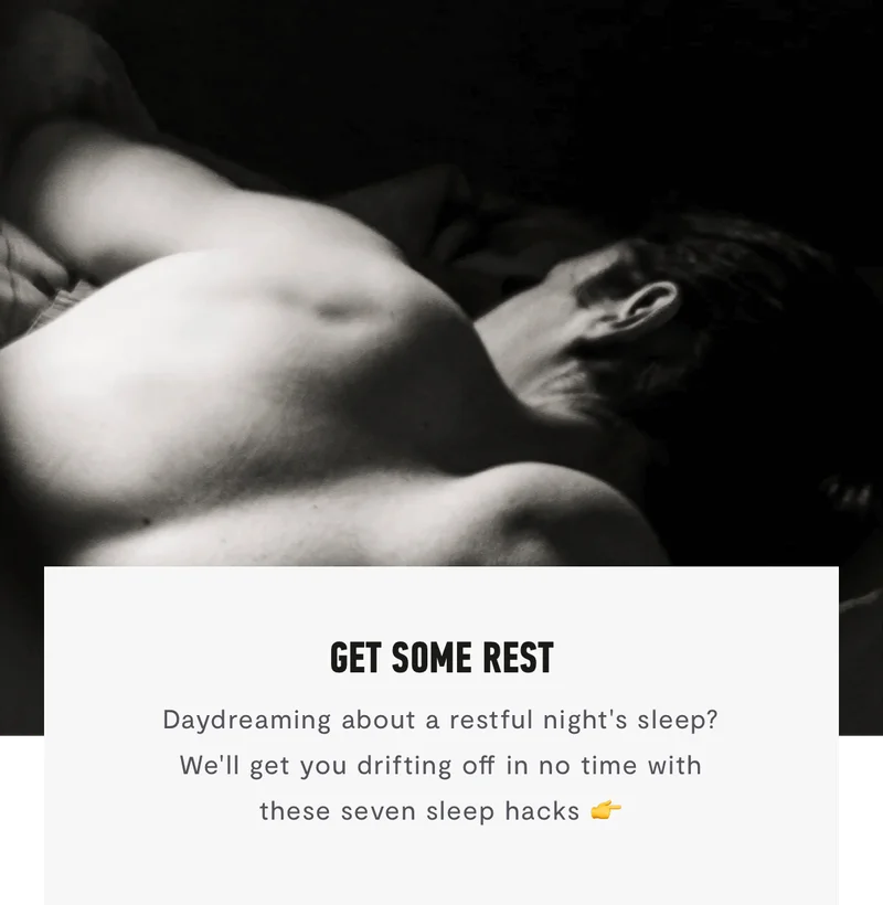 Get Some Rest