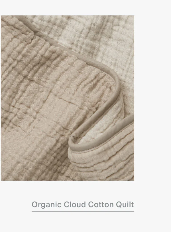 Organic Cloud Cotton Quilt