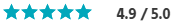4.9/5 Star Rating