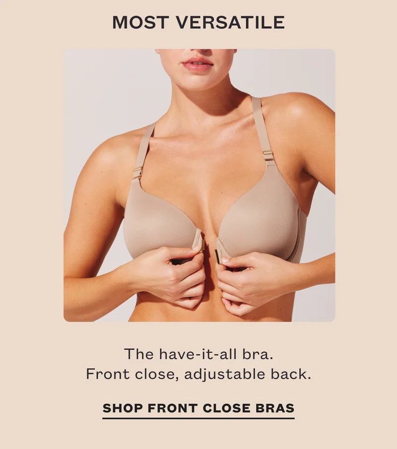 ThirdLove Most Versatile CTA Shop Front Close Bras