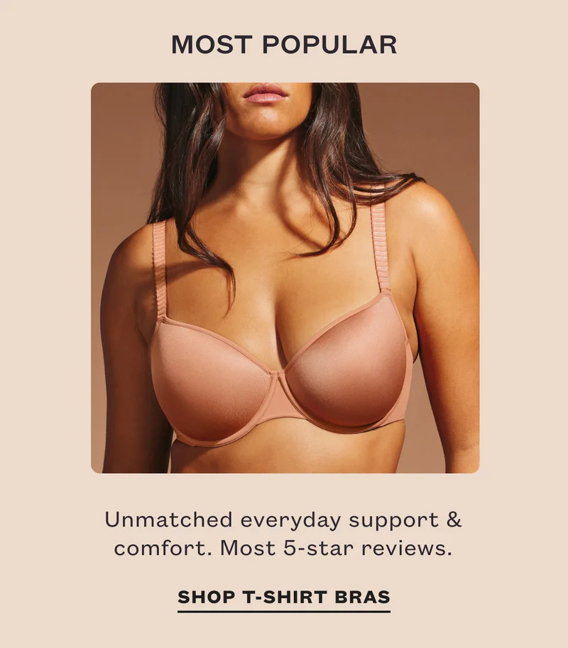 ThirdLove - Most Popular CTA Shop T-Shirt Bras