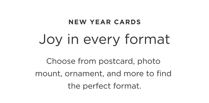 Joy in Every Format