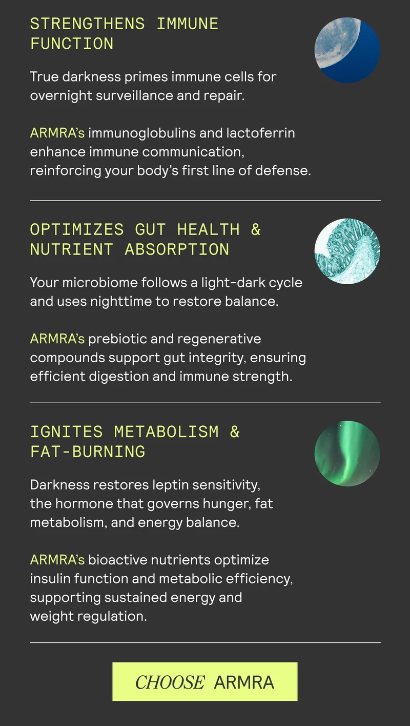 Health is on the rise during nightfall with ARMRA