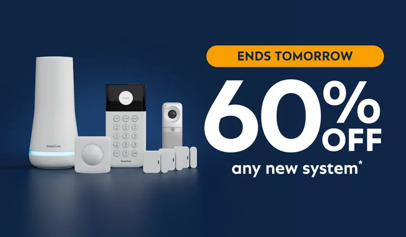 Ends Tomorrow: 60% off any new system