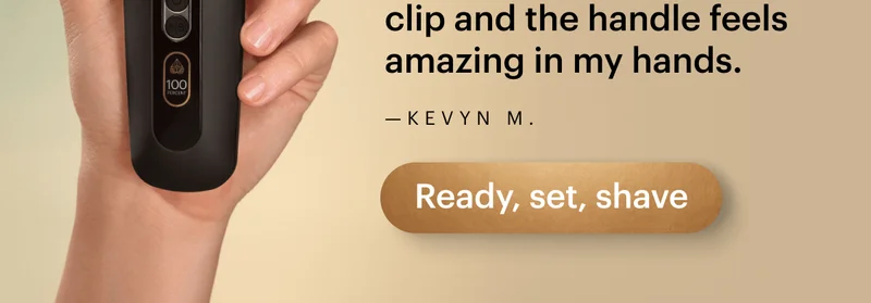 Ready, set, shave
