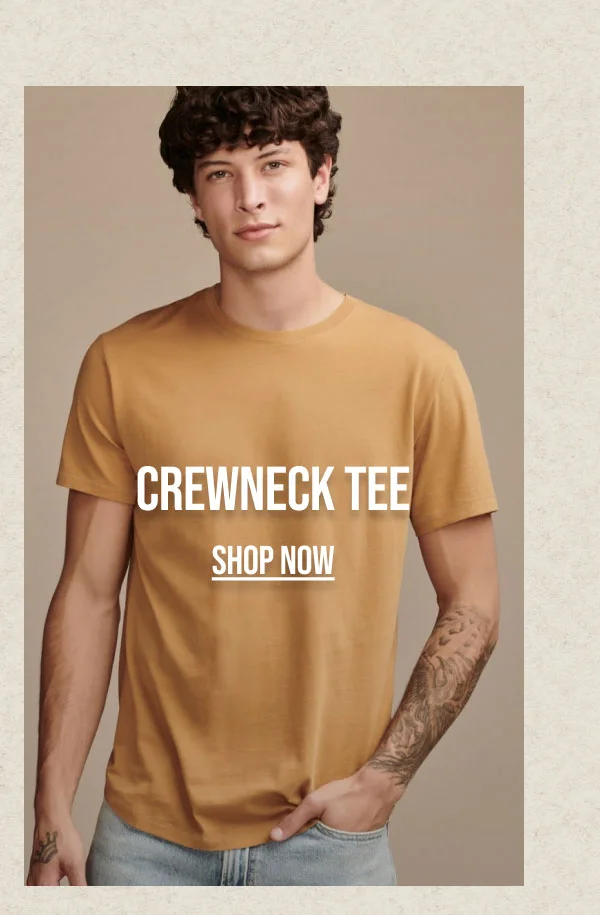 Crewneck Tee Shop Now