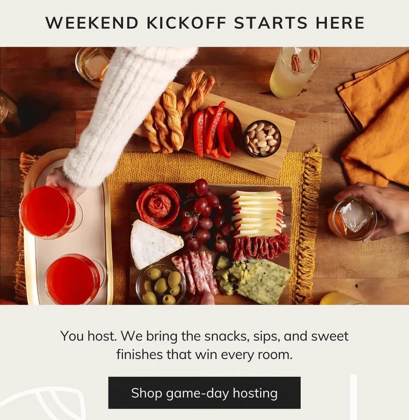 Shop Game Day Hosting