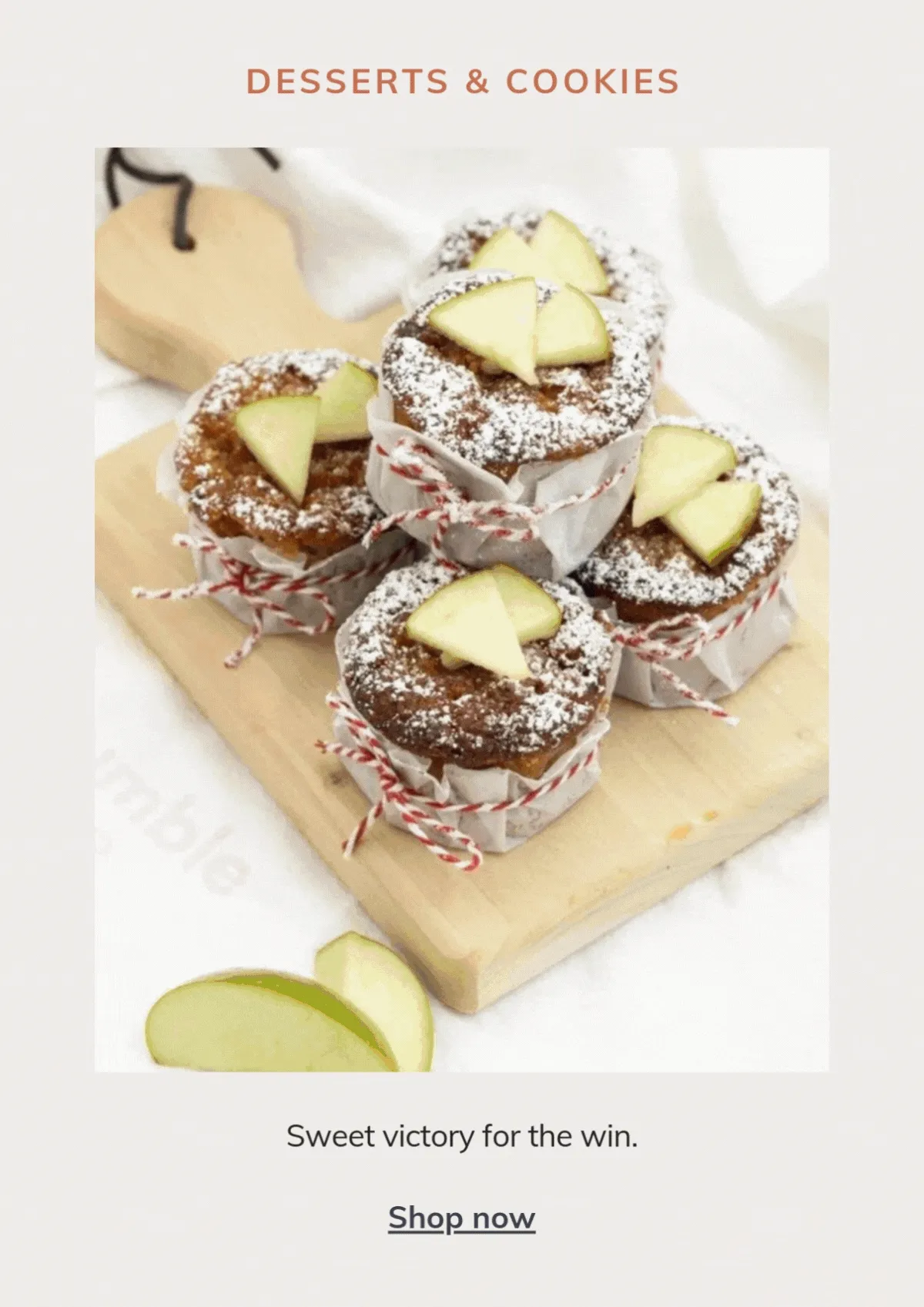 Shop Cookies & Desserts