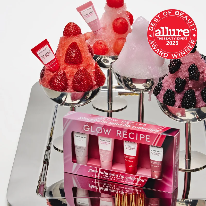 Image of Mini Glass Balm Lip Treatment Collection