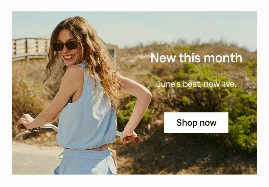 Shop now: new arrivals