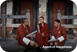 Agent of Happiness film still.