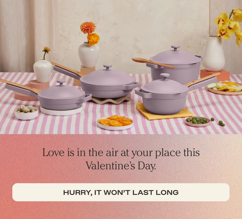 Love is in the air at your place this Valentine's Day. Hurry, it won't last long!