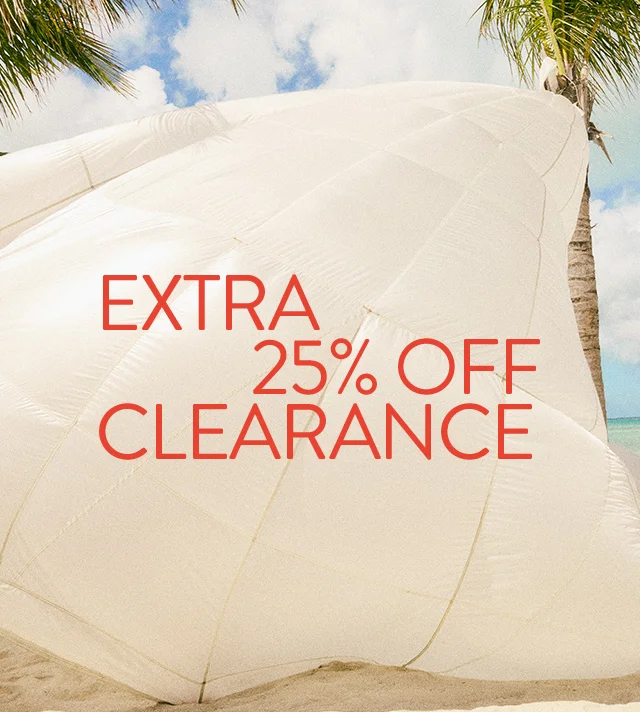 Extra 25% off clearance.