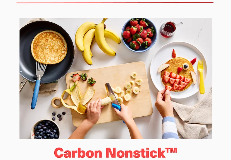 Carbon nonstick