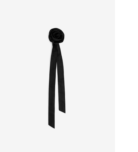 Rose Tie Necklace