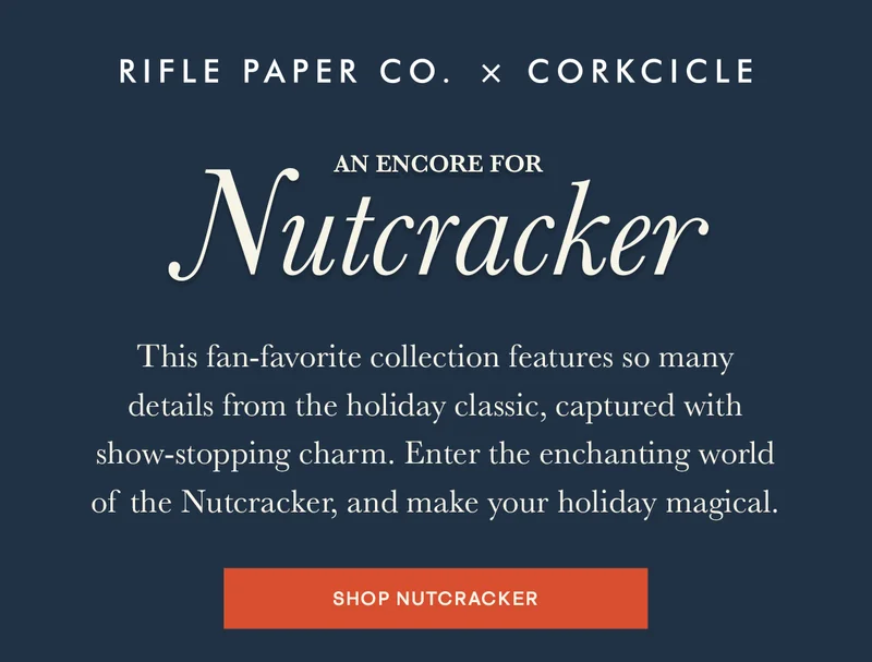 Shop Rifle Paper Co. Nutcracker drinkware