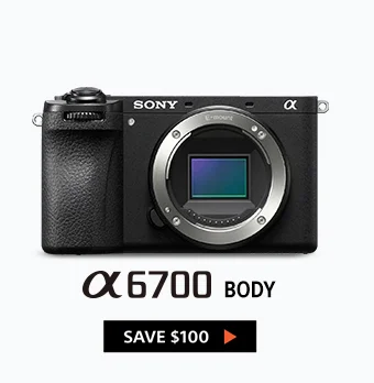 Alpha 6700 Body | Save $100