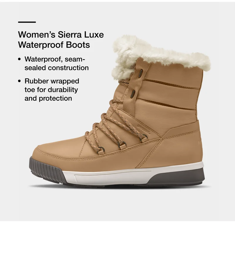 Women's Sierra Luxe Waterproof Boots