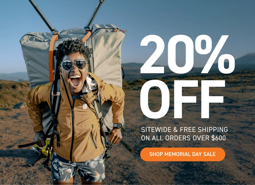 20% Off sitewide + Free Shipping on all orders over $600