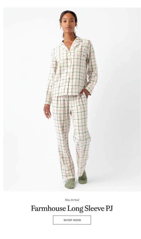 Farmhouse Long Sleeve PJ - Shop Now Farmhouse Long Sleeve PJ - Shop Now
