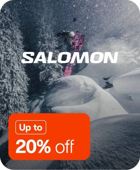 Up to 20% off on Salomon