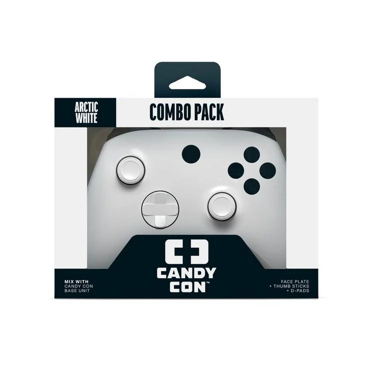 CANDY CON Combo Pack Controller Kit - Arctic White GameStop Exclusive