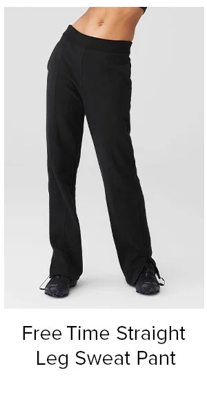 FREETIME STRAIGHT LEGE SWEAT PANT