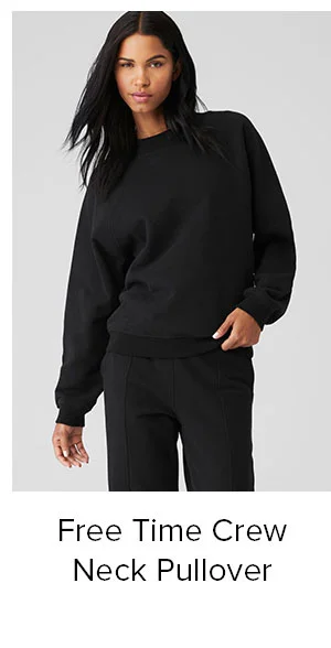 FREE TIME CREW NECK PULLOVER