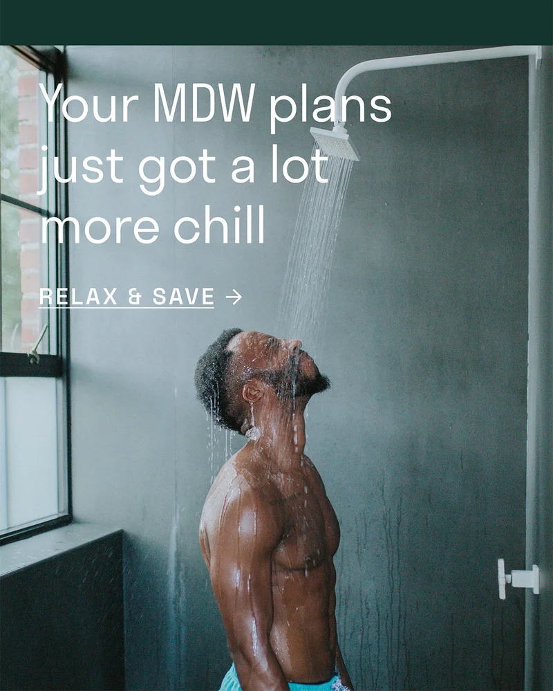 Your MDW plans just got a lot more chill.