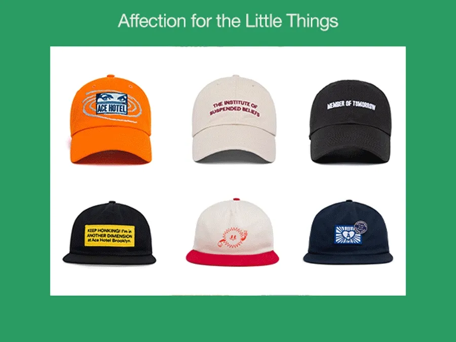 Affection for the Small Things Collection of Products: Mugs, Hats, Keychains, Bandanas etc.
