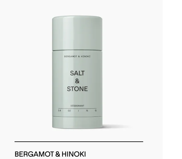 Bergamot & Hinoki Deodorant