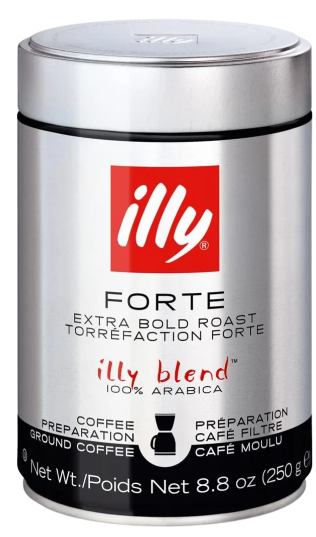 Image of illy Extra Dark Roast Ground Drip Coffee