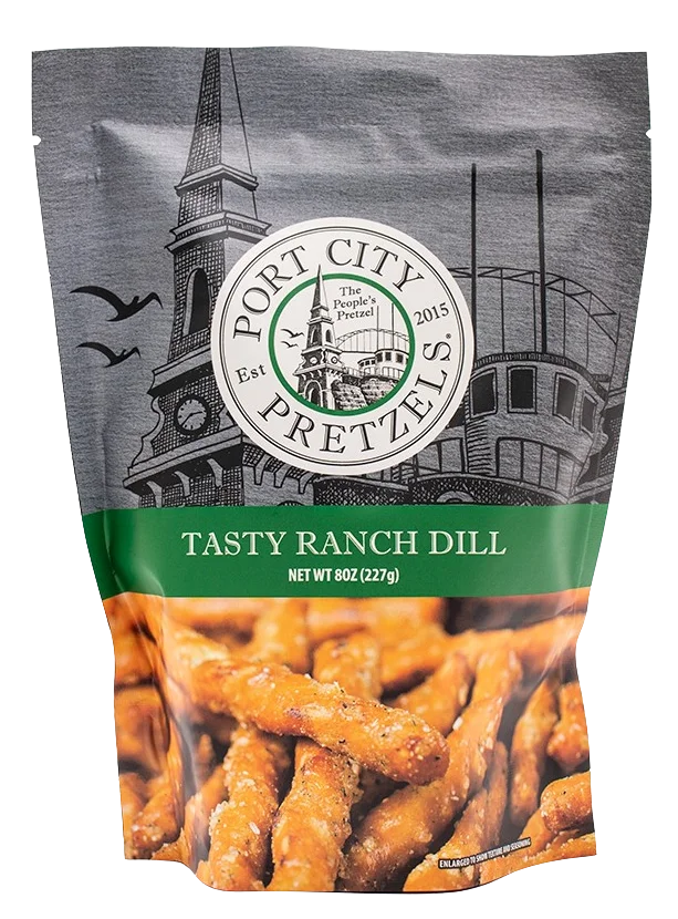Image of Port City Pretzels Tasty Ranch Dill Pretzels
