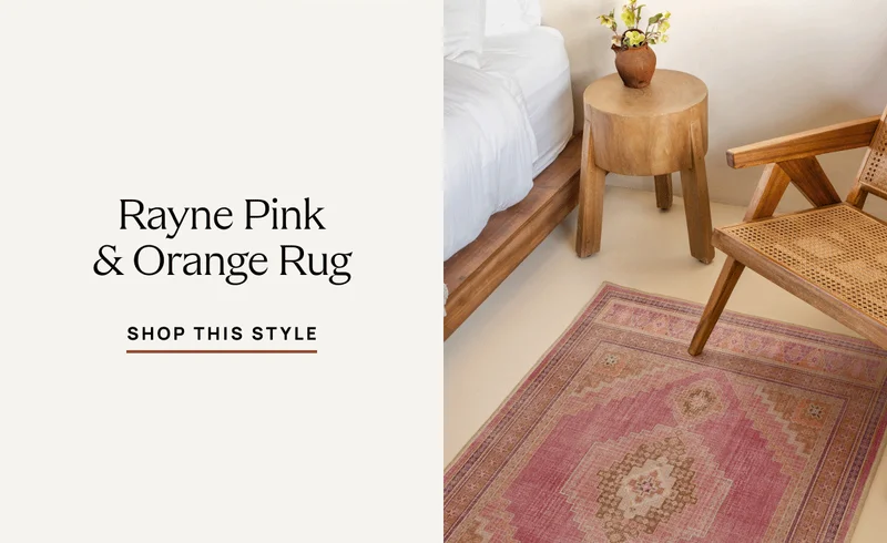 Rayne Pink & Orange Rug