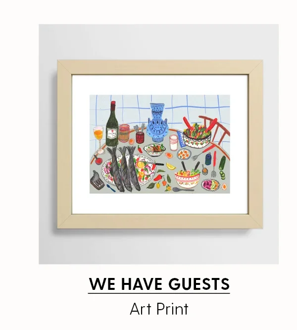 We Have Guests | Art Print