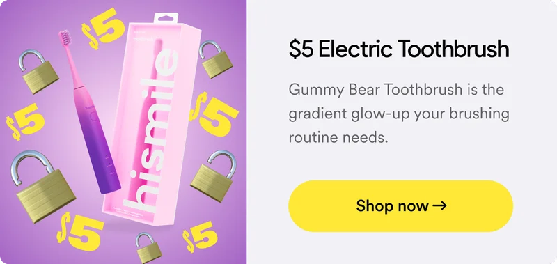 $5 electric toothbrush. Gummy Bear Toothbrush is the gradient glow-up your brushing routine needs. Shop now.