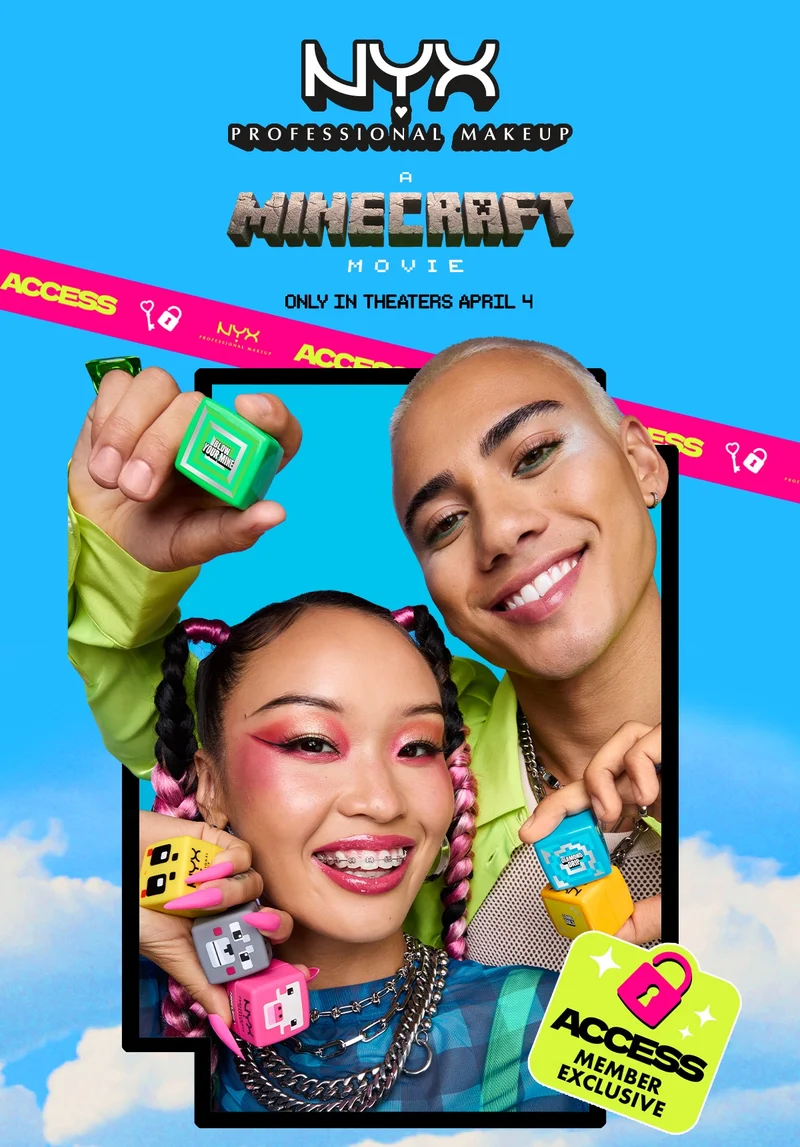 CRAFT YOUR ARTISTRY ADVENTURE - BRING THE LOOKS OF A MINECRAFT MOVIE TO LIFE WITH OUR LIMITED EDITION COLLECTION!
