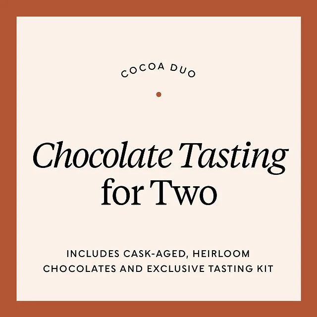 Cocoa Duo: Chocolate Tasting for Two