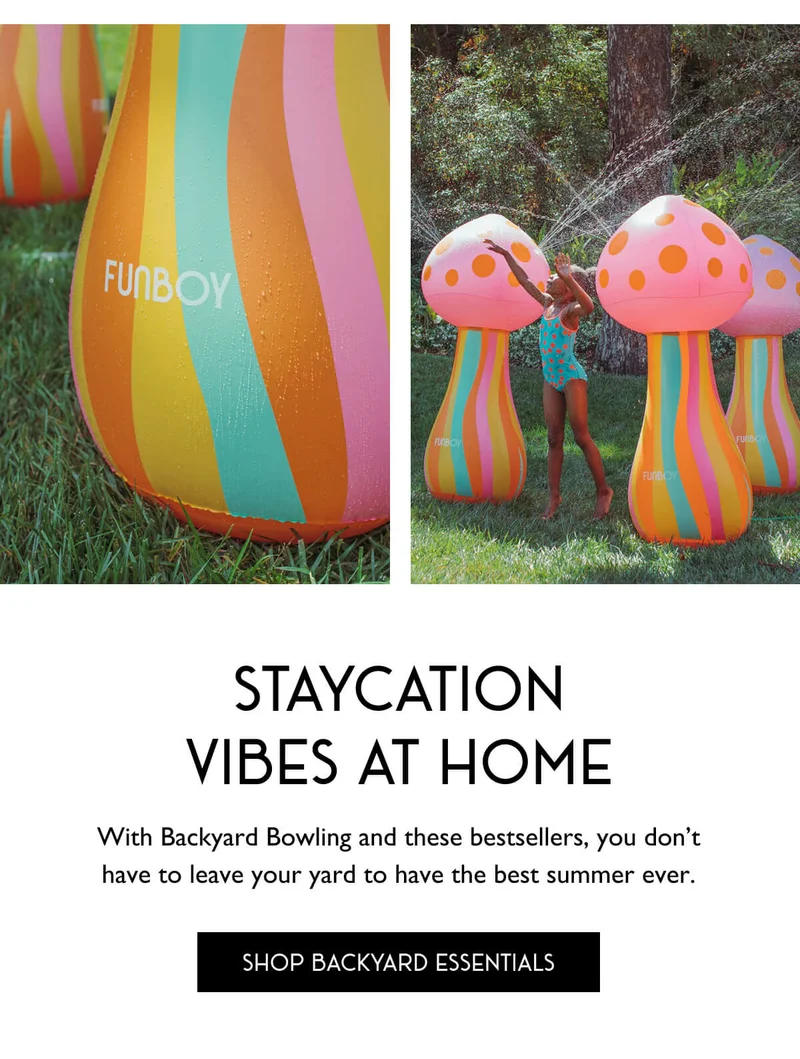 SHOP BACKYARD ESSENTIALS