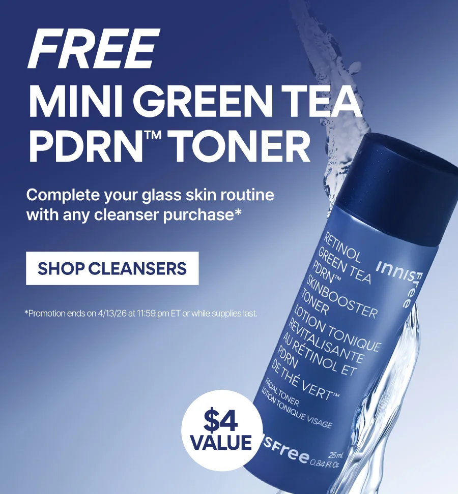 FREE PDRN TONER MINI WITH CLEANSER PURCHASE