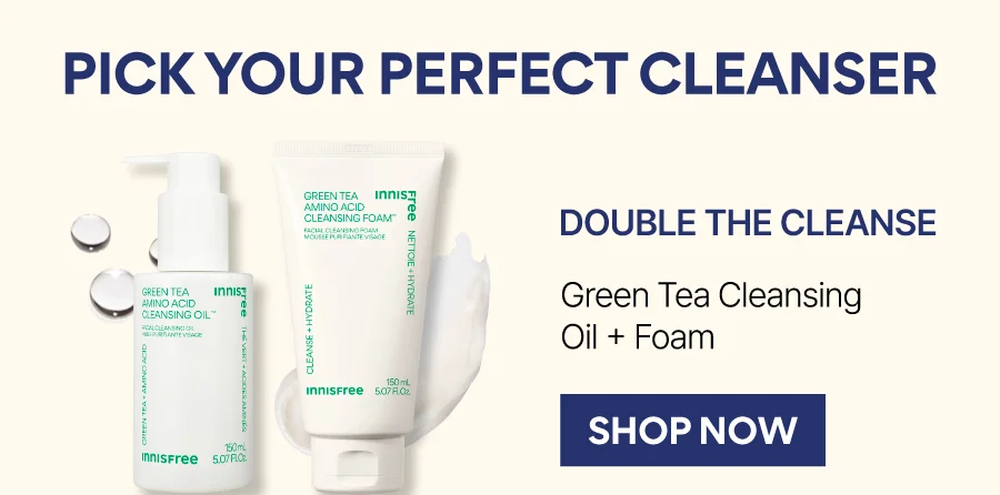 GREEN TEA CLEANSING OIL + FOAM