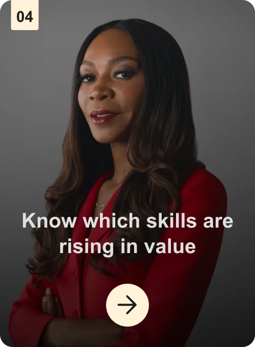 Know which skills are rising in value
