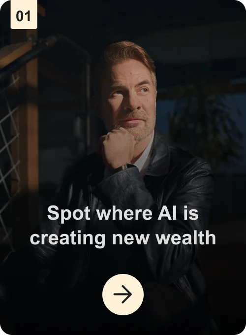 Spot where AI is creating new wealth