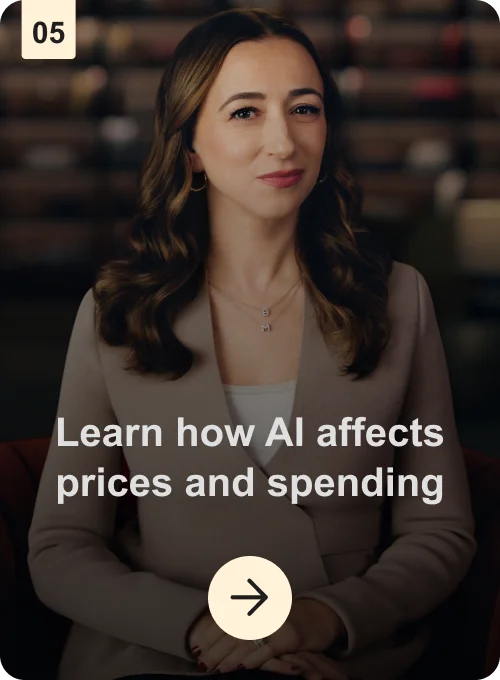 Learn how AI affects prices and spending