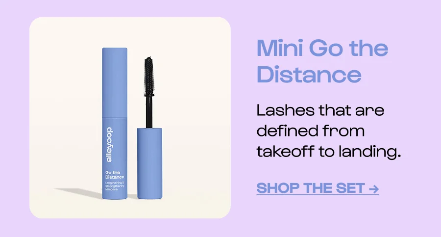 Mini Go the Distance - Lashes that are defined from takeoff to landing. Click to shop the set