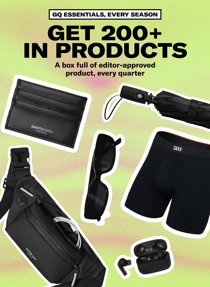 GQ Essentials, every season | GET 200+ IN PRODUCTS | A box full of editor-approved product, every quarter