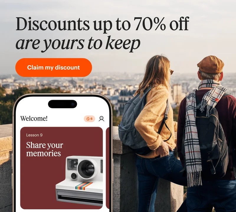 Discounts up to 70% off are yours to keep