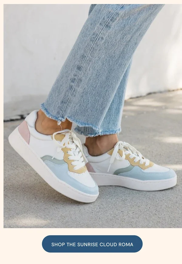 The Roma Sneaker - Sunrise Cloud