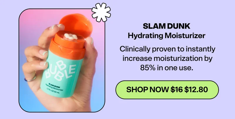 Slam Dunk Hydrating Moisturizer $16 [SHOP was $16 now $12.80]&nbsp; Clinically proven to instantly increase moisturization by 85% in one use.