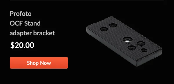 Profoto OCF Stand adapter bracket | Shop Now